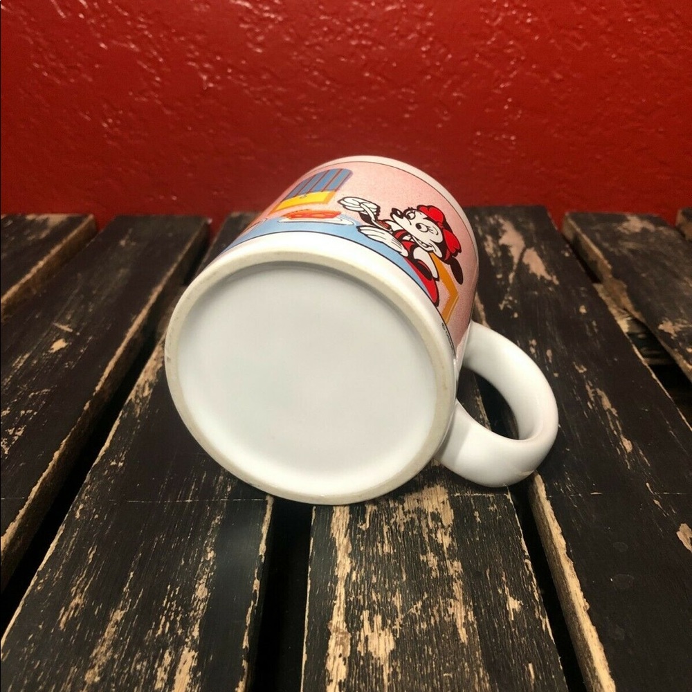 Disney Mickey Mouse Minnie Mouse Mug Coffee Cup Vintage Retro Collectible 1989 - Picture 8 of 9
